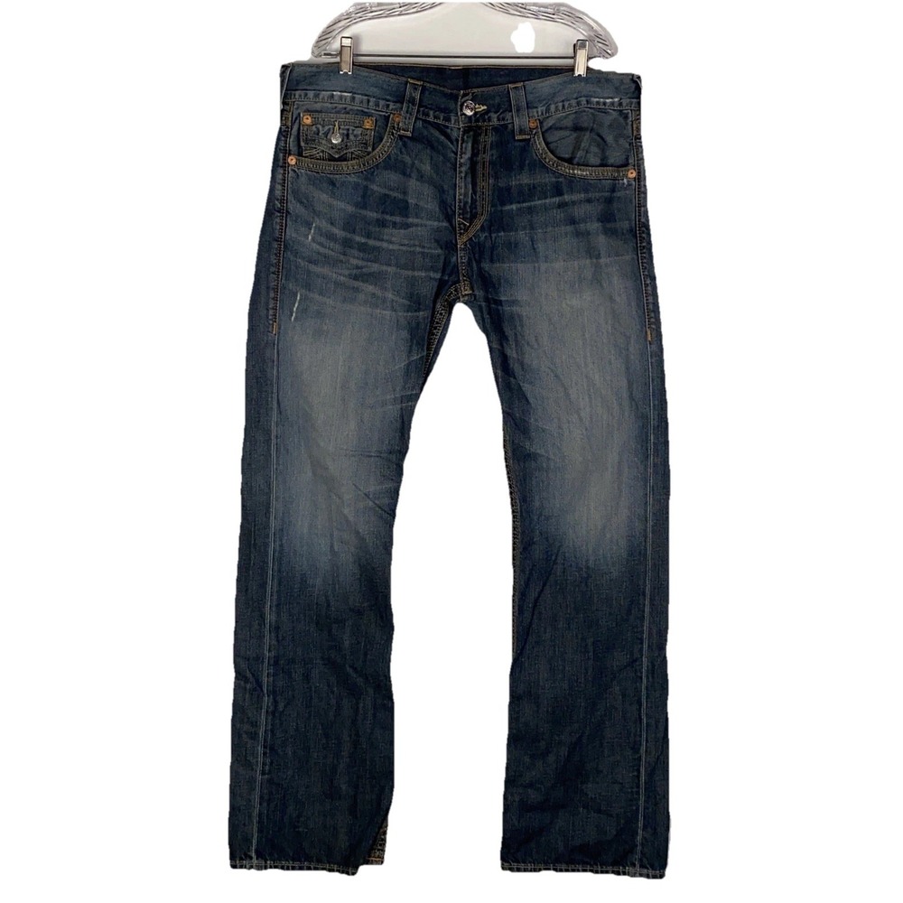 True Religion   Bild Whiskey Double Stitched Men's Size‎ 38x34